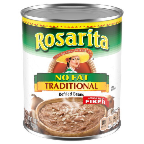 Rosarita No Fat Traditional Refried Beans Image 1 of 4