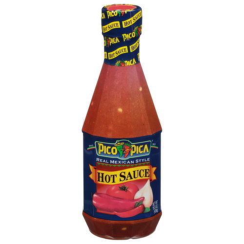 Pico Pica Hot Sauce, Real Mexican Style