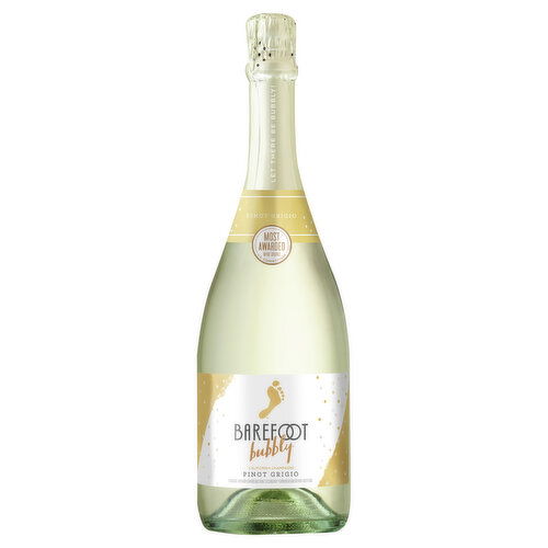 Barefoot Bubbly Pinot Grigio Champagne Sparkling Wine 750ml