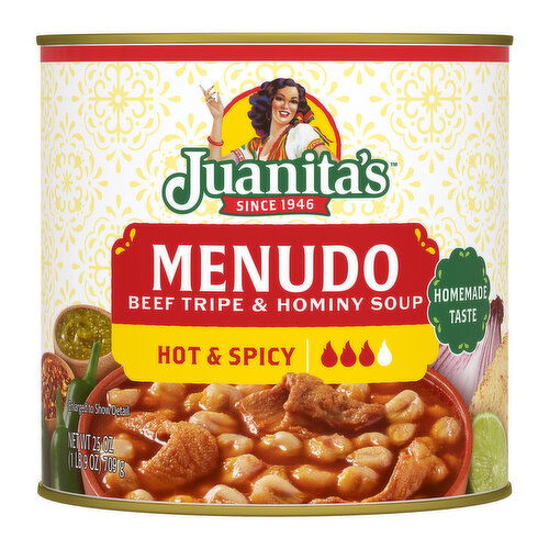 Juanita's Foods Menudo, Hot & Spicy