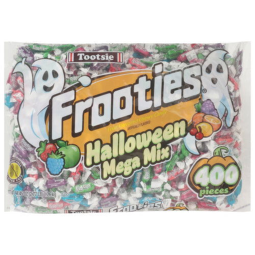 Frooties Chewy Candy, Fruit Flavored, Halloween, Mega Mix