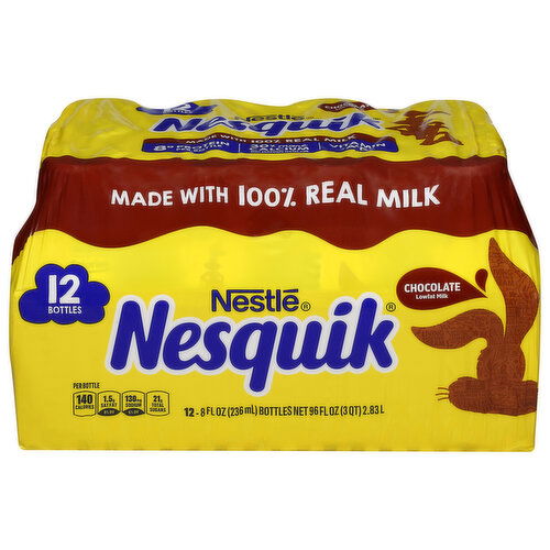 Nesquik Milk, Lowfat, Chocolate