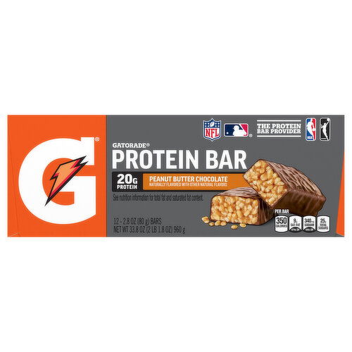 Gatorade Protein Bar, Peanut Butter Chocolate