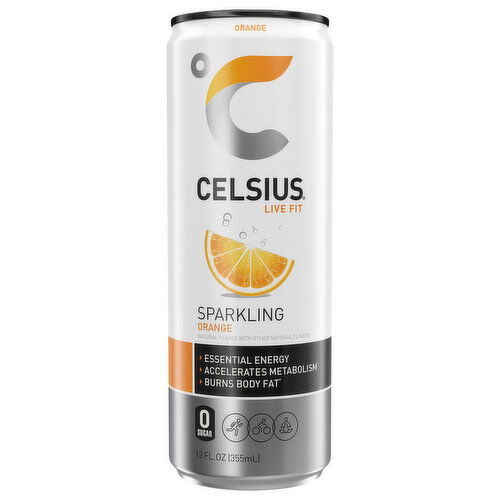 Celsius Sparkling Orange Energy Drink