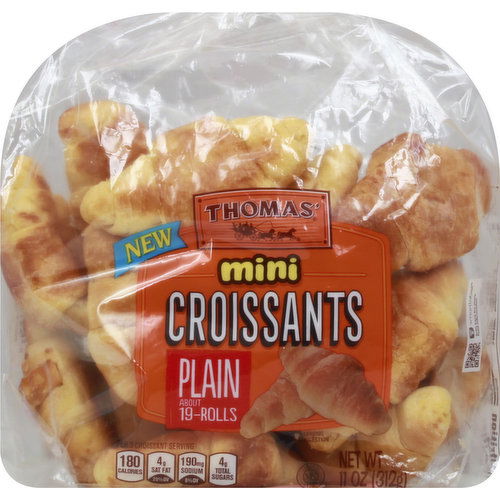 THOMAS Croissants, Plain, Mini