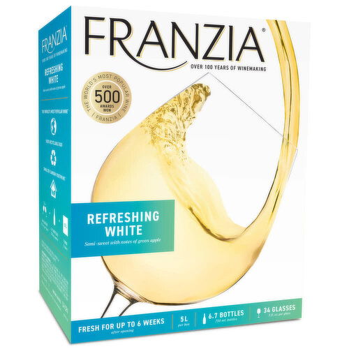 Franzia Refreshing White Blend Wine Box