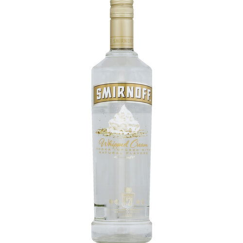 Smirnoff Vodka, Whipped Cream