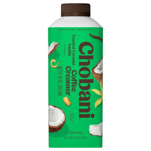 Chobani Toasted Coconut Vanilla Coffee Creamer Image 1 of 6