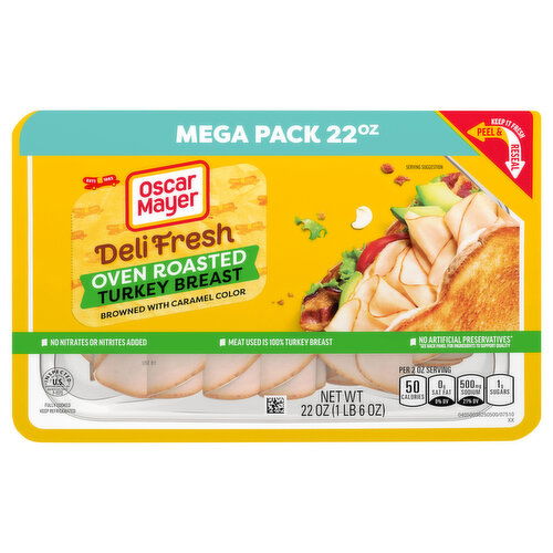 Oscar Mayer Oven Roasted Turkey Breast Mega Pack