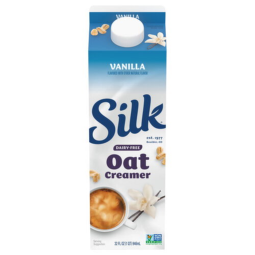Silk Dairy Free Vanilla Oat Coffee Creamer