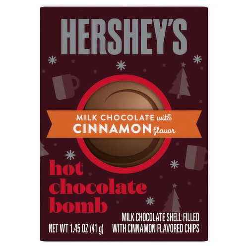 Hershey's Chocolate Bomb, Cinnamon Flavor, Hot