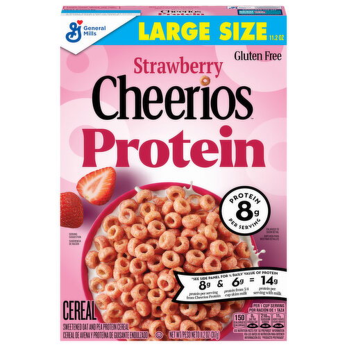 Cheerios Protein Strawberry Cereal Large Size