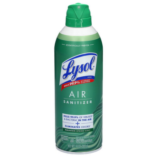 Lysol Mountain Spring Scent Air Sanitizer