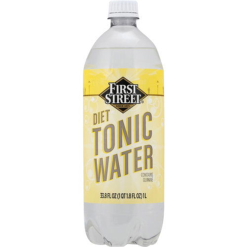 First Street Tonic Water, Diet