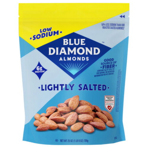 Blue Diamond Low Sodium Lightly Salted Almonds