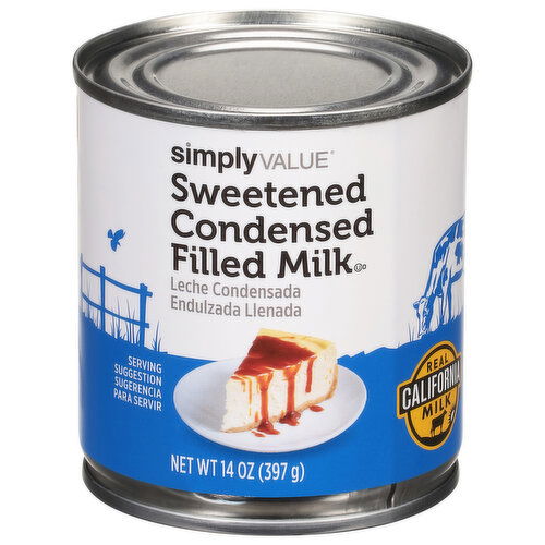 Simply Value Condensed Filled Milk, Sweetened