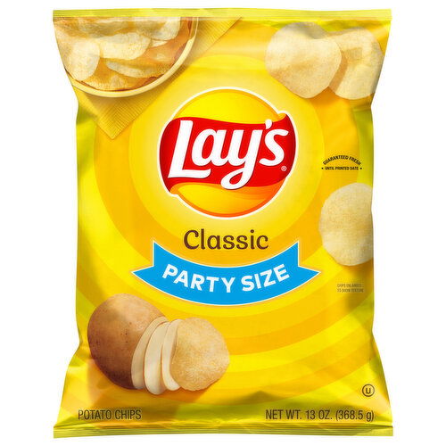 Lay's Potato Chips, Classic, Party Size