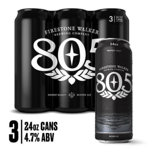 Firestone Walker 805 Golden Ale 3 pk/24 oz