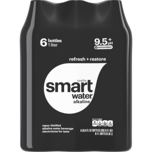 smartwater Alkaline With Antioxidant Water Bottles