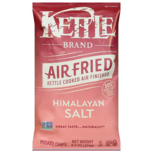 Kettle Brand Potato Chips, Himalayan Salt, Air Fried