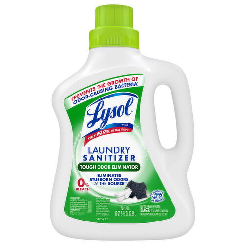 Lysol Tough Odor Eliminator Laundry Sanitizer Image 1 of 5