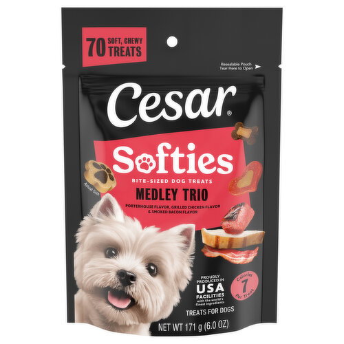 Cesar Medley Trio Bite-Sized Dog Treats Image 1 of 5