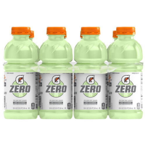 Gatorade Thirst Quencher, Zero Sugar, Lime Cucumber