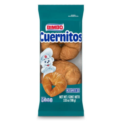 Bimbo Bimbo Cuernitos Croissants, 2 count, 3.53 oz