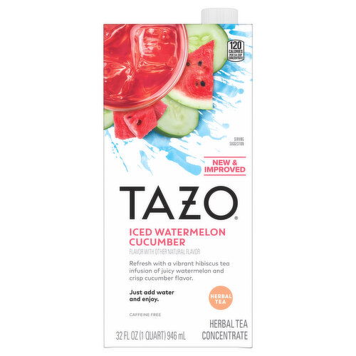 Tazo Iced Watermelon Cucumber Herbal Tea