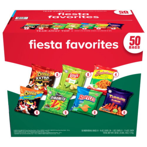 Frito Lay Fiesta Favorites Snack Mix