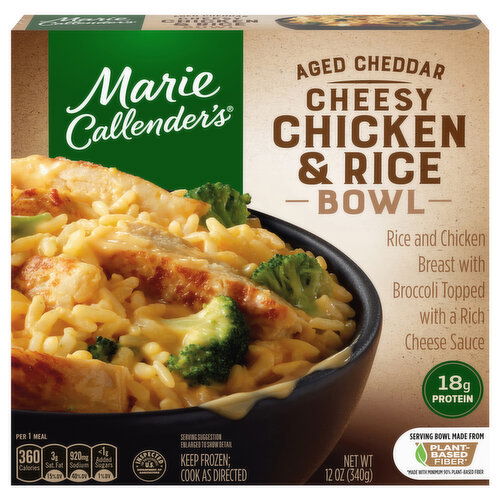 Marie Callender's Cheesy Aged Cheddar Chicken & Rice Bowl