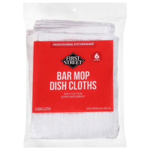 First Street Bar Mop Dish Cloths