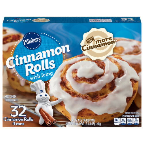 Pillsbury Cinnamon Rolls with Icing