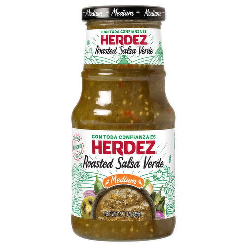 Herdez Roasted Medium Salsa Verde