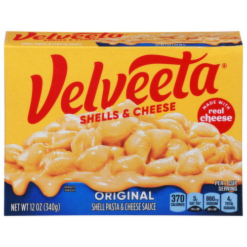 Velveeta Shell Pasta & Cheese Sauce, Original