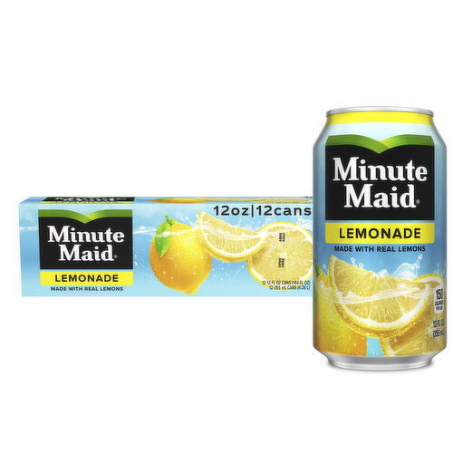 Minute Maid  Lemonade Made W/ Real Lemons