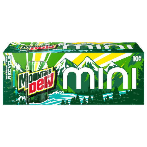 Mountain Dew Mini Soda