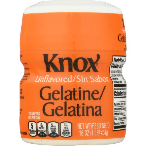 Knox Gelatine, Unflavored