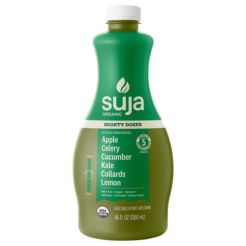 Suja Organic Cold-Pressed Mighty Dozen Vegetable & Fruit Juice Drink