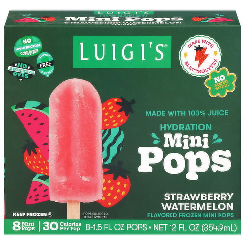 Strawberry Watermelon Hydration Pops