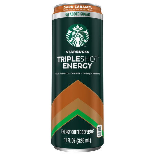Starbucks Tripleshot Energy Dark Caramel Energy Coffee Beverage