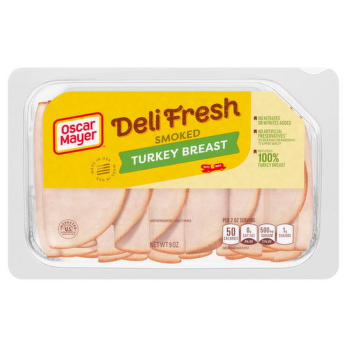 Oscar Mayer Turkey Breast, Smoked