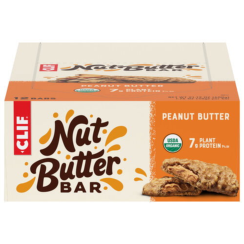 Clif Peanut Butter Nut Butter Bar Image 1 of 6