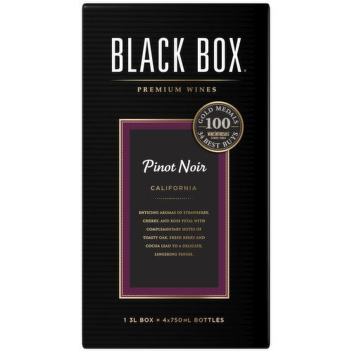Black Box Pinot Noir Red Wine Box