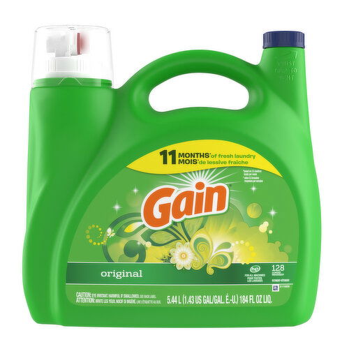 Gain Liquid Laundry Detergent, Original Scent