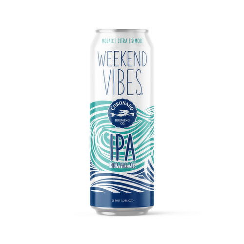 Coronado Brewing Co Weekend Vibes India Pale Ale