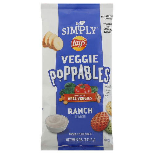 Lay's Veggie Poppables, Ranch Flavored