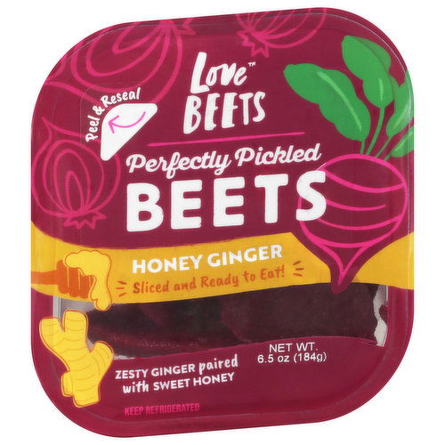 Love Beets Beets, Honey Ginger