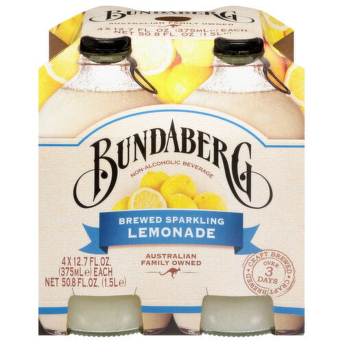Bundaberg Non-Alcoholic Brewed Sparkling Lemonade