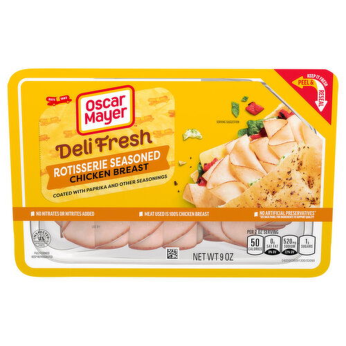 Oscar Mayer Rotisserie Seasoned Chicken Breast